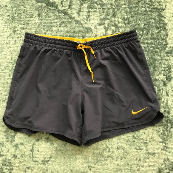 Nike Pants - Nike Dri Fit purple orange running Shorts S